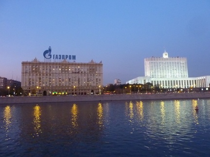Gazprom and the White House - Right next to each other